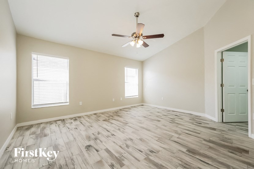 the living room is clean and ready for the guests to use