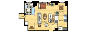 Studio Floorplan