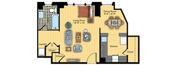Studio Floorplan