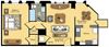 One Bedroom Floorplan One Bedroom Floorplan