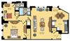 Two Bedroom Floorplan Two Bedroom Floorplan