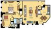 Two Bedroom Floorplan Two Bedroom Floorplan