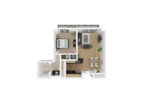 334 S Main St #9109 Studio-2 Beds Apartment for Rent - Photo Gallery 34