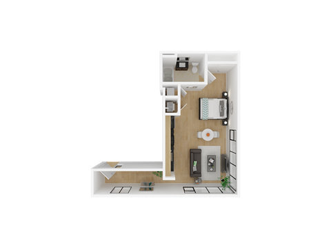 334 S Main St #9109 Studio-2 Beds Apartment for Rent - Photo Gallery 37