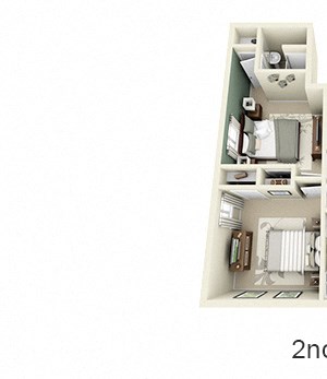 3D Tarragon 3D Tarragon 3 bedroom townhome. 1st floor kitchen-dining-laundry-living-half bath. 2nd floor bedrooms-1 shared bath-1 half bath. Closets