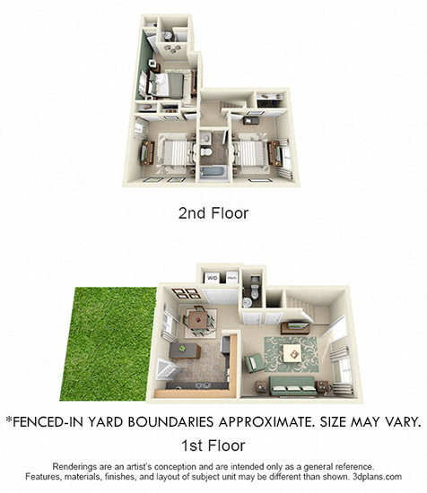 Tarragon with Fenced-in Yard