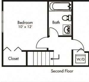 Oakmont with Fenced in Yard Oakmont 2 bedroom townhome with fenced-in yard. first story with living-kitchen-dining-half bath. 2nd story with bedrooms and 1 full bath. in-unit laundry.