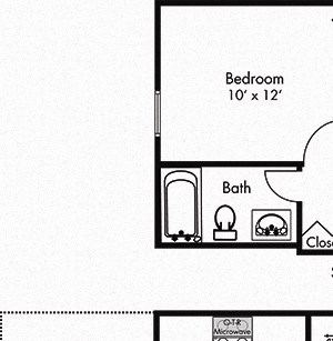 The Dogwood with Fenced-in Yard Dogwood 2 bedroom townhome with fenced-in yard. first story with kitchen-dining-living-storage closet and in-unit laundry. 2nd story with bedrooms and 2 full baths.