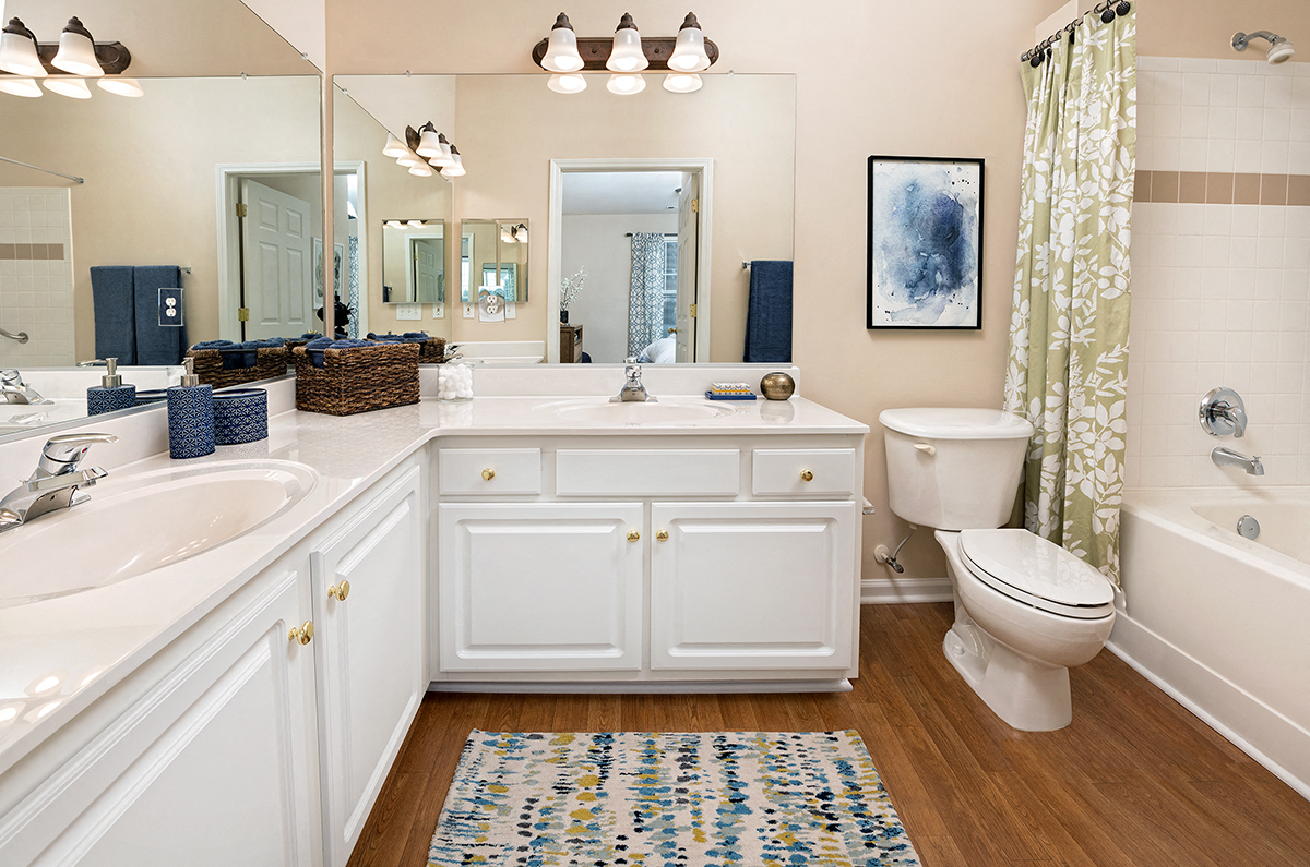 a bathroom with a sink toilet and a mirror