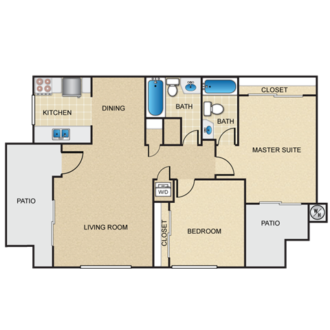 21311 ALDER DRIVE 1-3 Beds Apartment for Rent - Photo Gallery 7