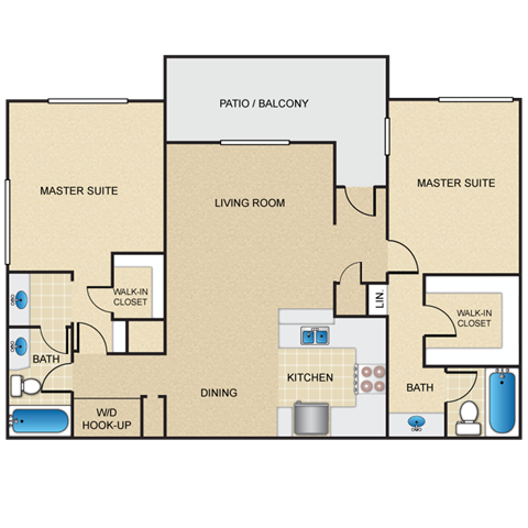 21311 ALDER DRIVE 1-3 Beds Apartment for Rent - Photo Gallery 8