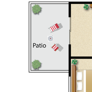 2 Bed 2 Bath (2x2vi-e)