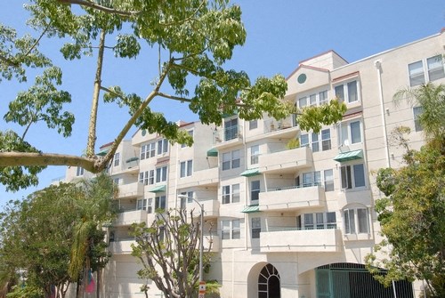 the building where the apartment is located