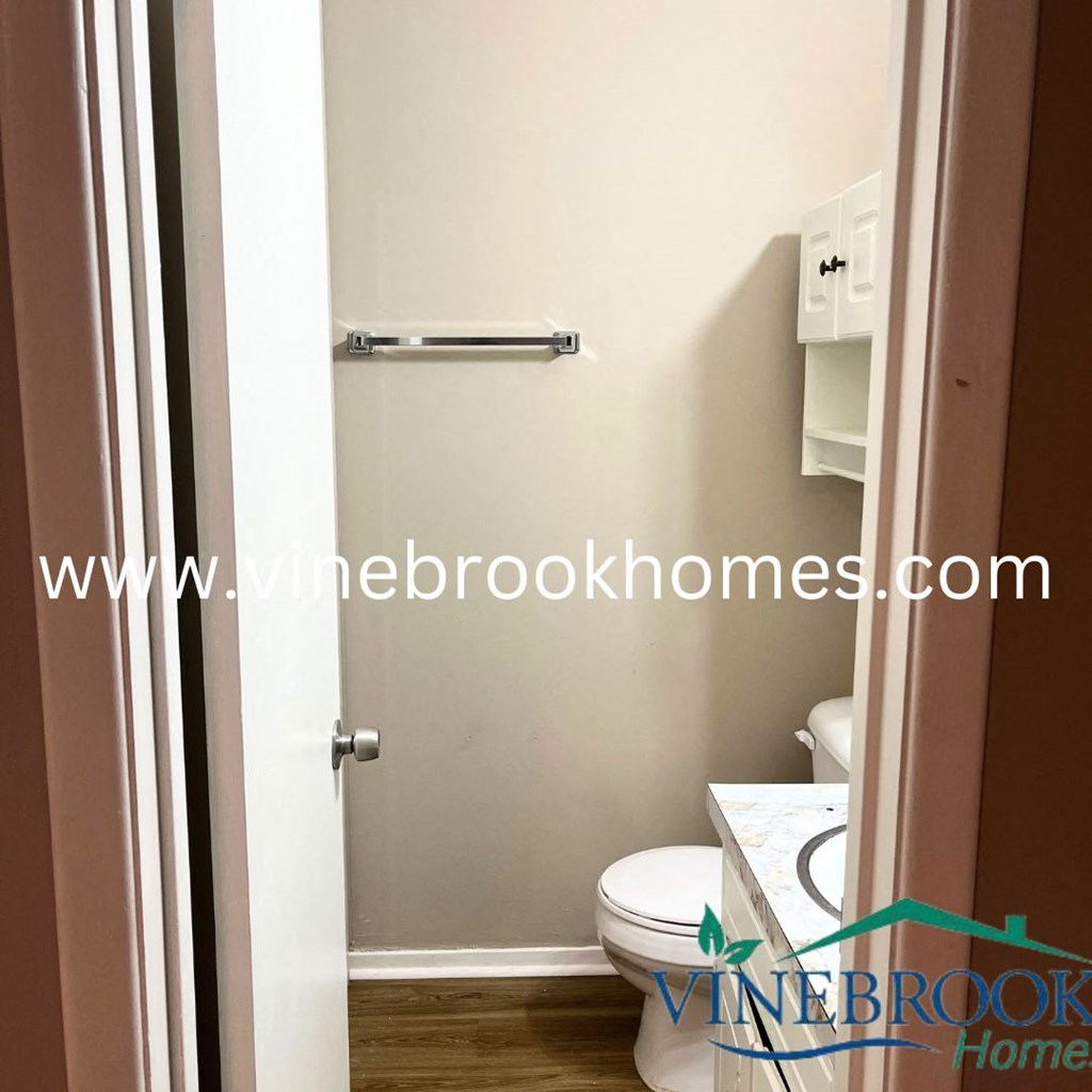 a small bathroom with a toilet and a sink