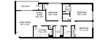 Three Bedroom (3A)