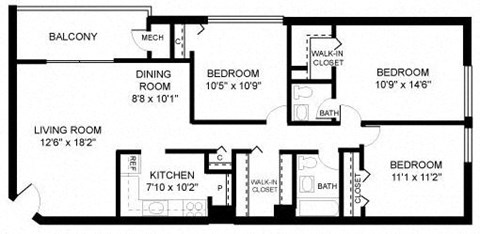 6116 Cumberland Avenue 1-3 Beds Apartment for Rent - Photo Gallery 20