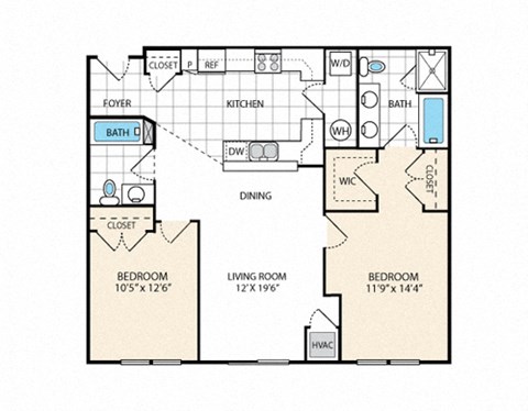 4640 Daisy Reid Avenue 1-2 Beds Apartment for Rent - Photo Gallery 28