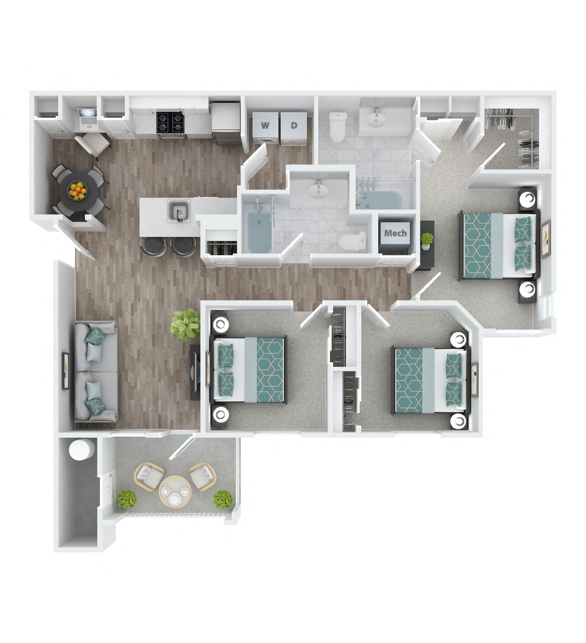 C1 Floor Plan