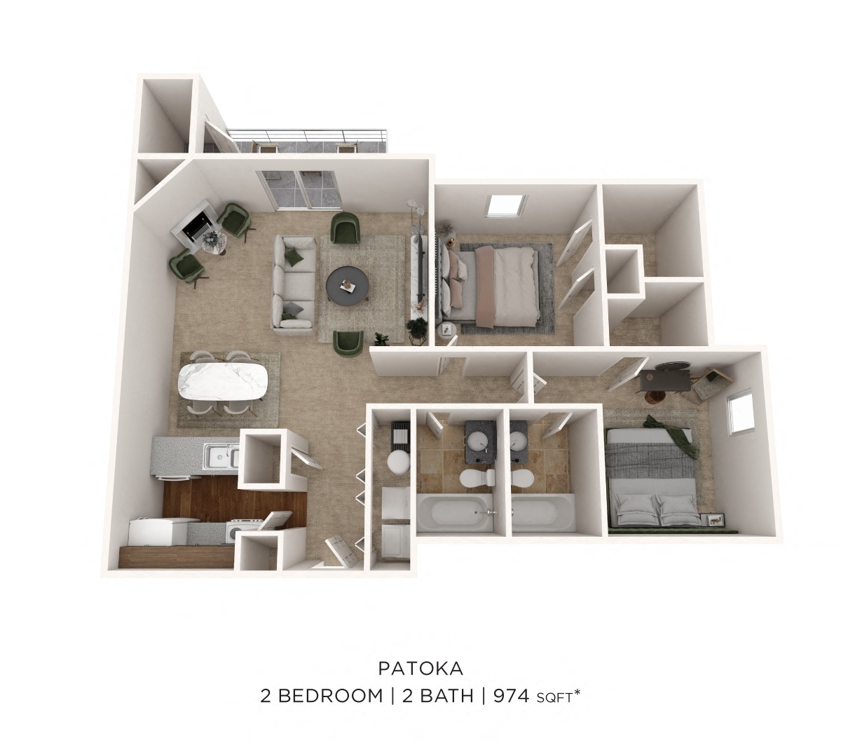 LakeshoreReserveOff86th_FloorPlans_Patoka_2Bed_2Bath