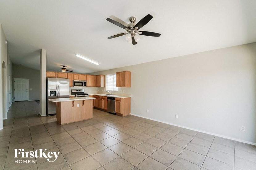 the kitchen is clean and ready for us to use