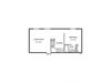 1 Bed 1 Bath The Birch Floor Plan 1 Bed 1 Bath The Birch Floor Plan at Coach House, Chelmsford
