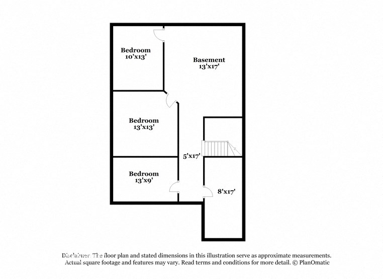this diagram shows the floor plan for an apartment with roommates