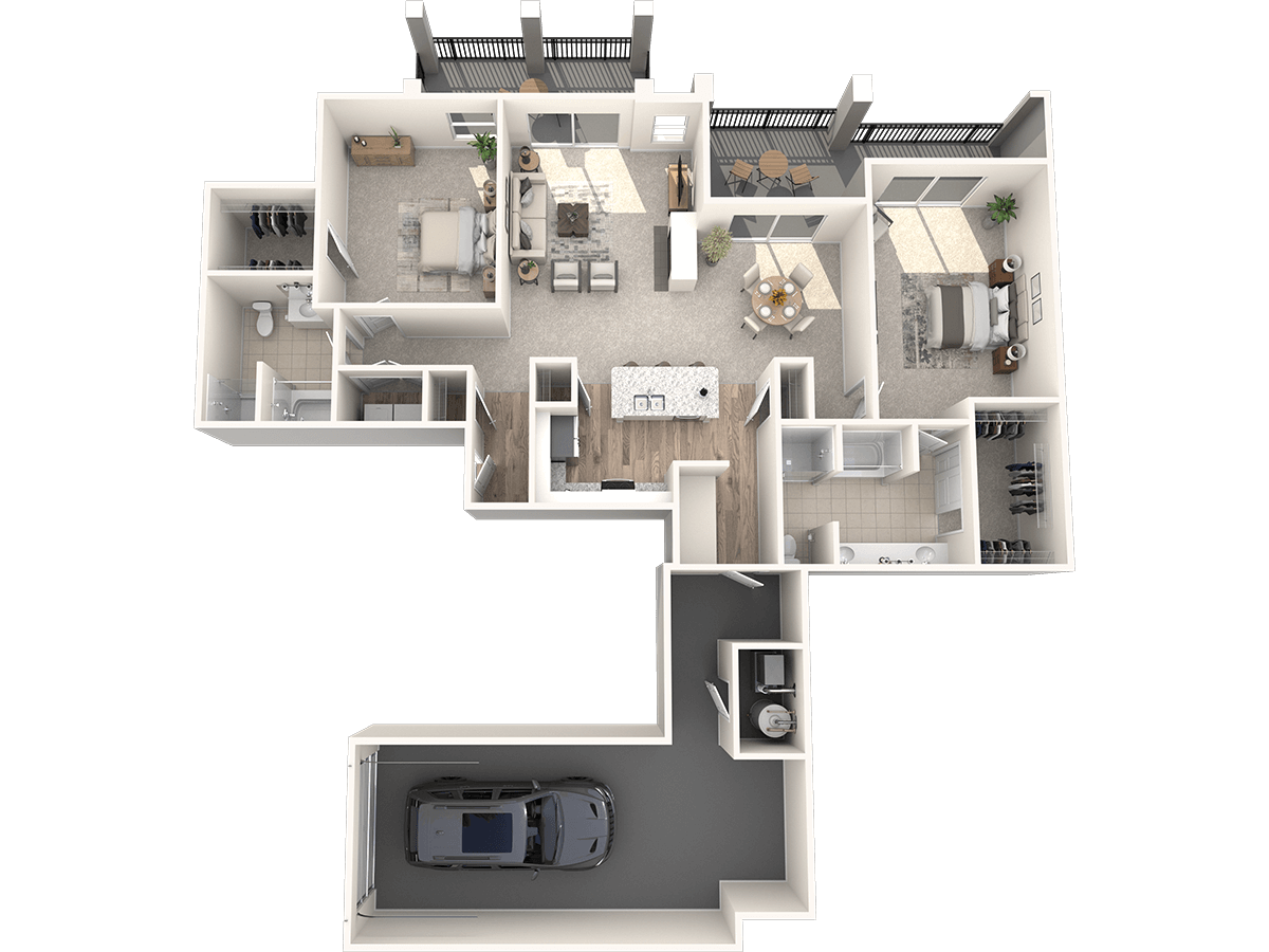 B3 Cypress Floor Plan