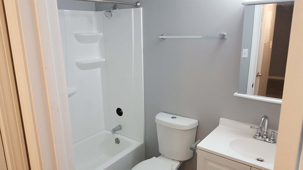 a bathroom with a toilet and a sink and a shower