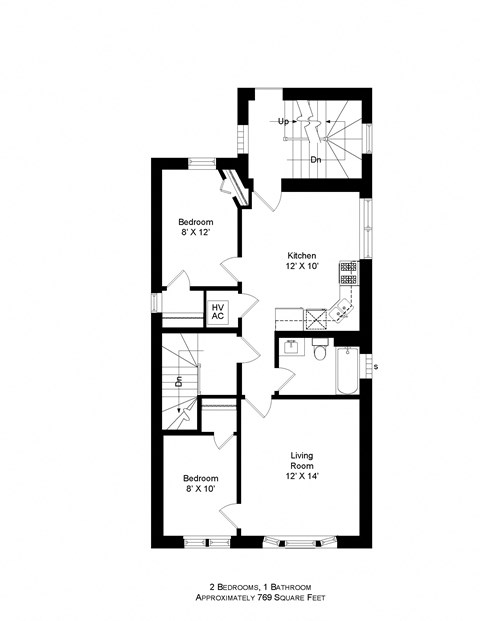 this is the floor plan of a 555 sq ft house