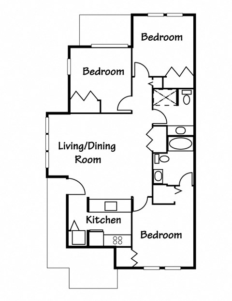 300 Chadwick Square Court 1-3 Beds Apartment for Rent - Photo Gallery 9