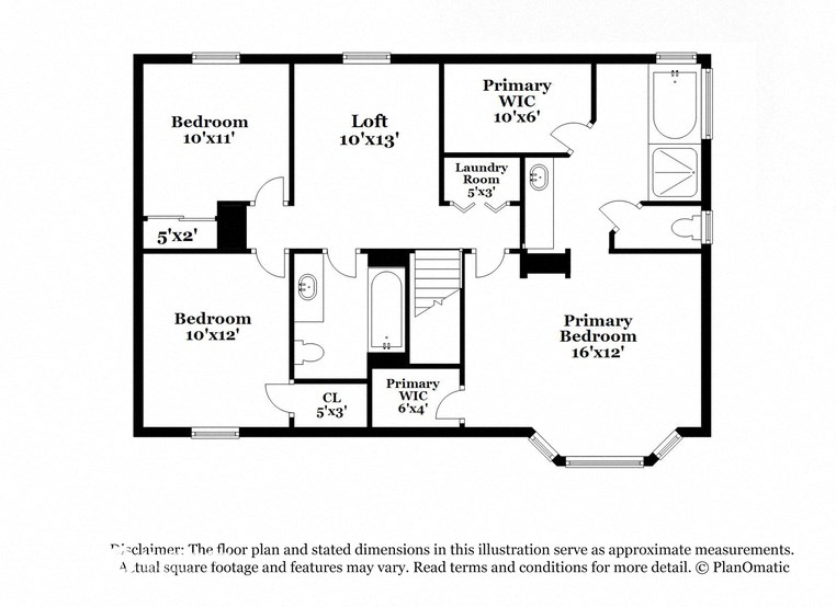 the floor plan and floor indications in this installation are an approximate measurements a half square