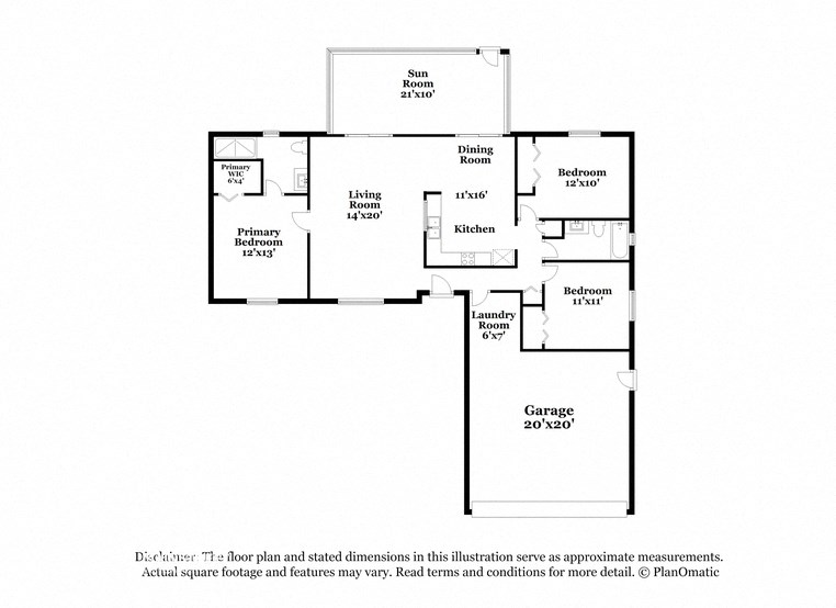 the schematic diagram of the house showing the floor plan