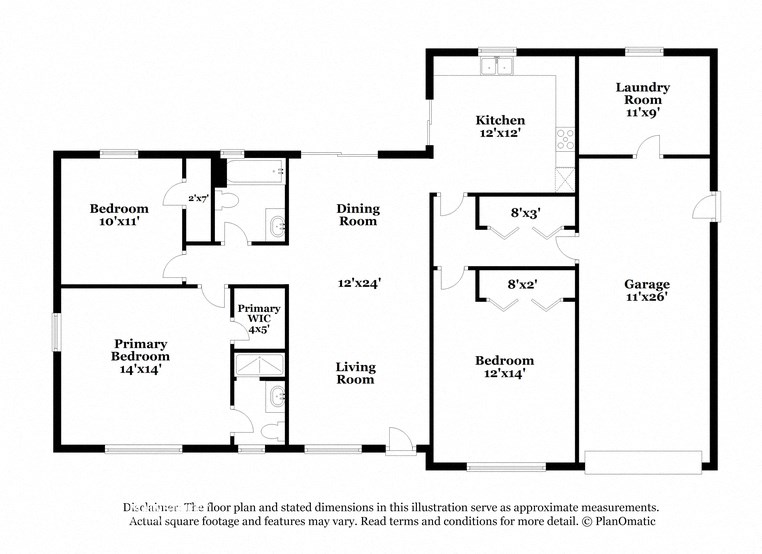 this floor plan is an approximation and may not include the most recent information