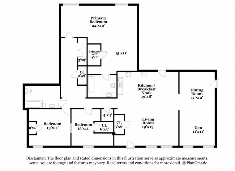 the floor plan and detailed diagrams in this solicitation serve as a approximate representation