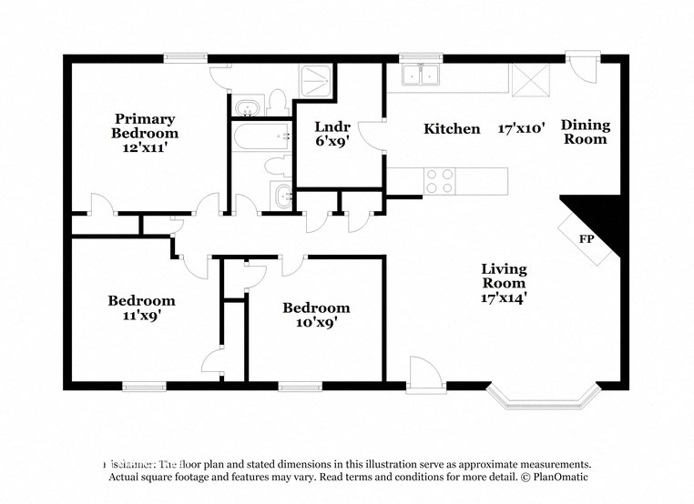 this is the floor plan for the kitchen and living room of the house