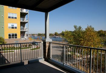 Patio or balcony (in select units)