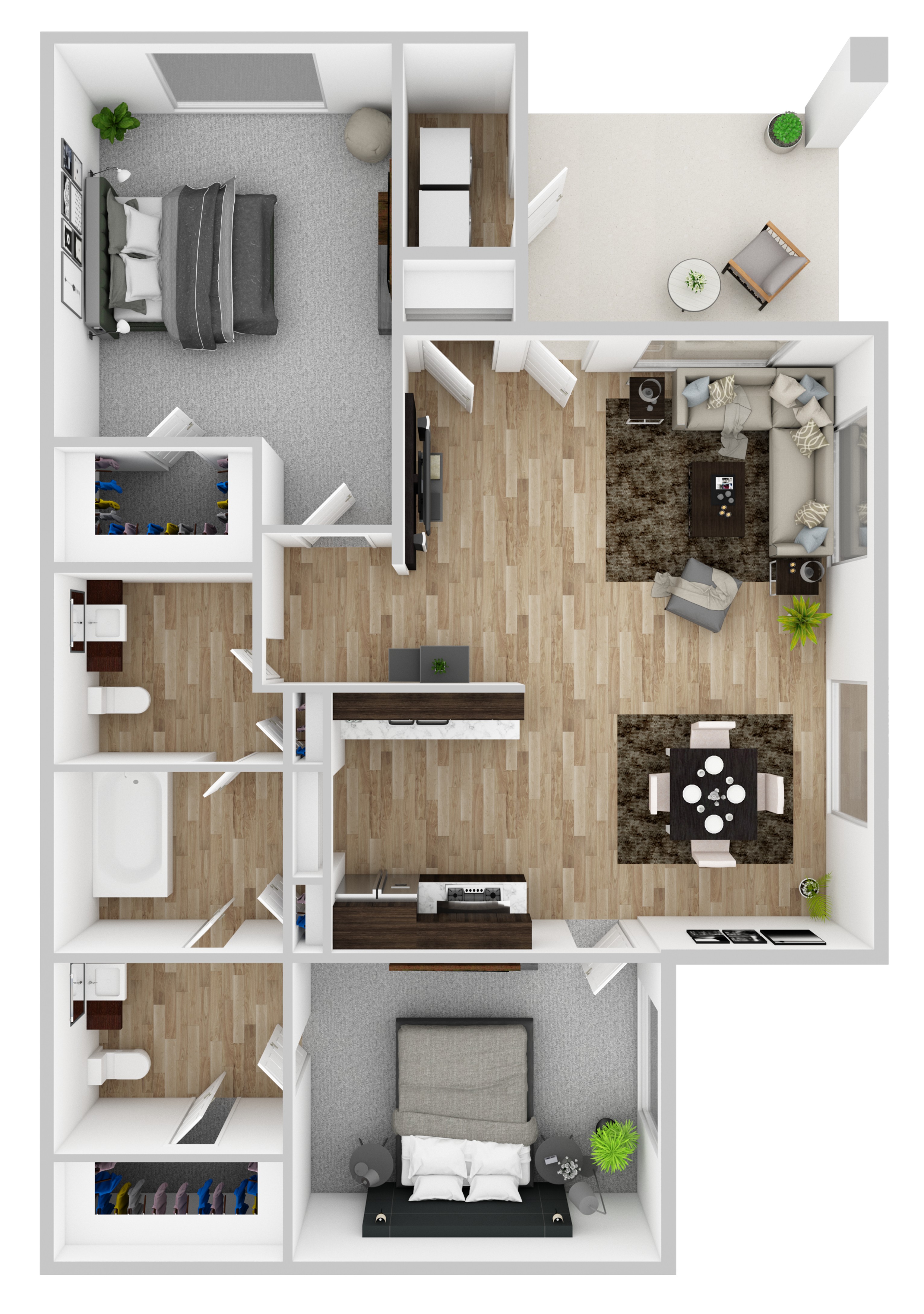 2 Bedroom