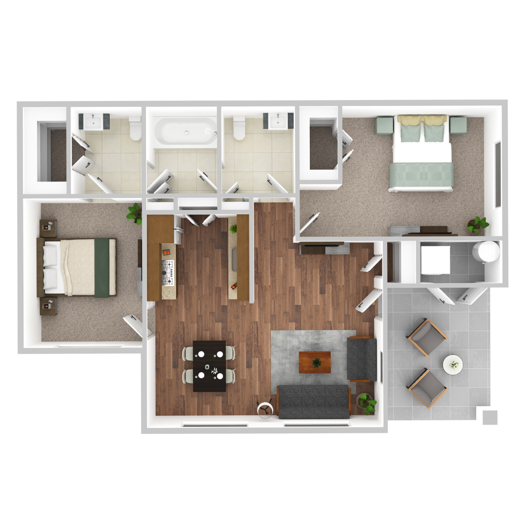2 Bedroom