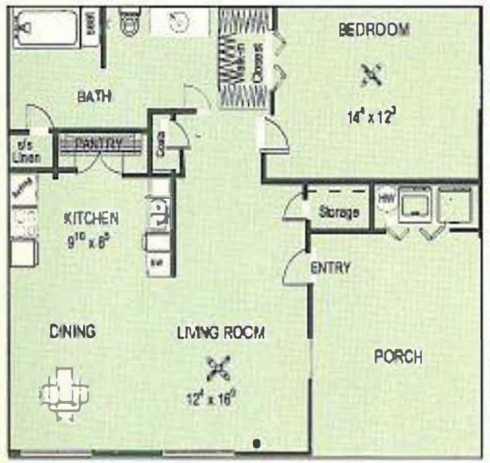 1 Bedroom (A)