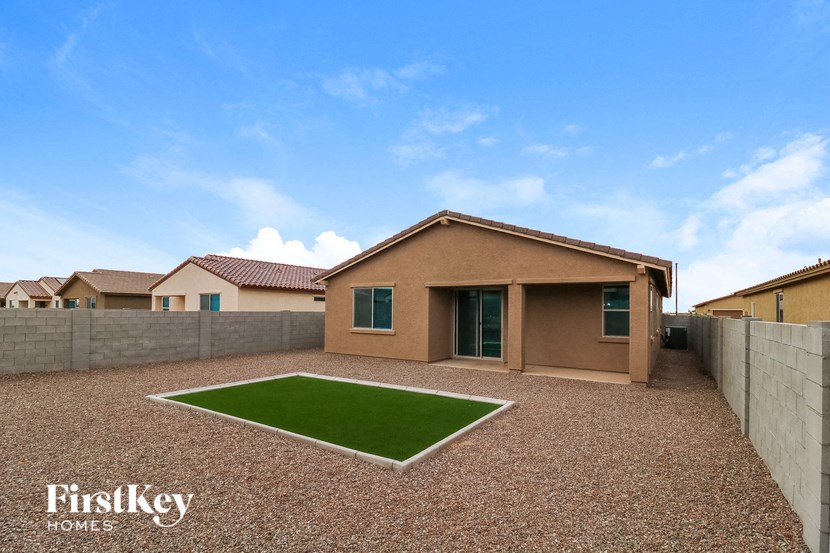 a new house with a yard and grass