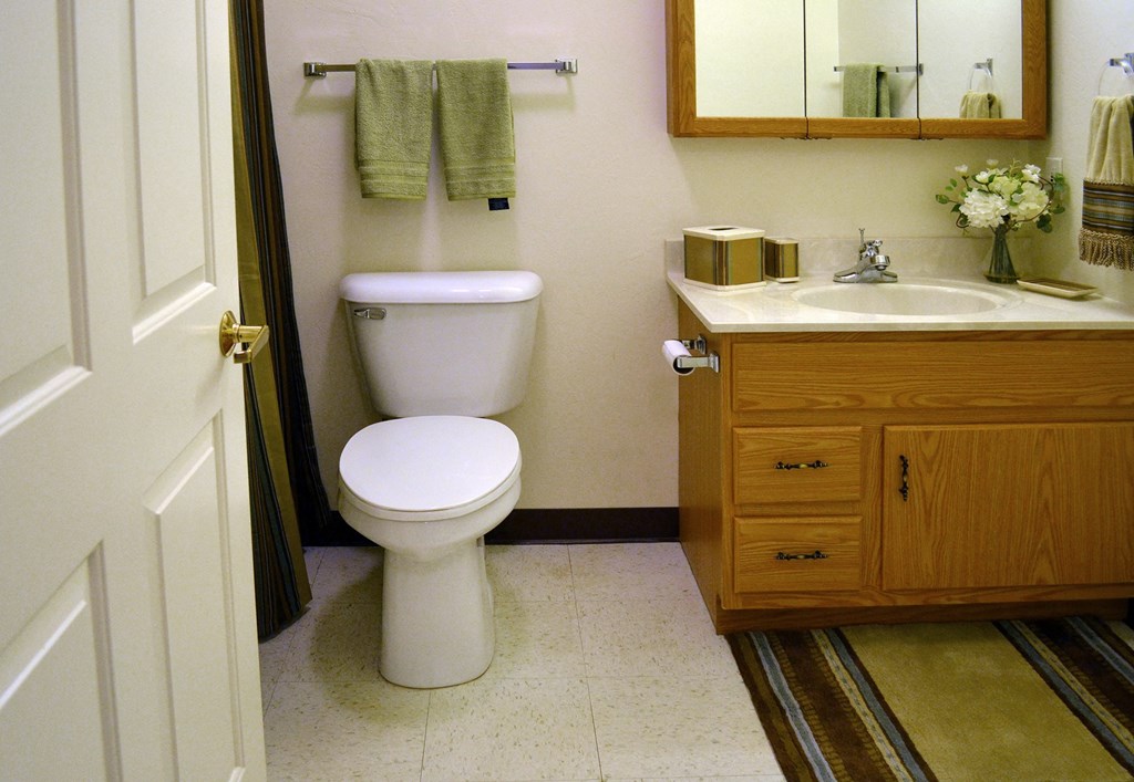 a small bathroom with a toilet and a sink