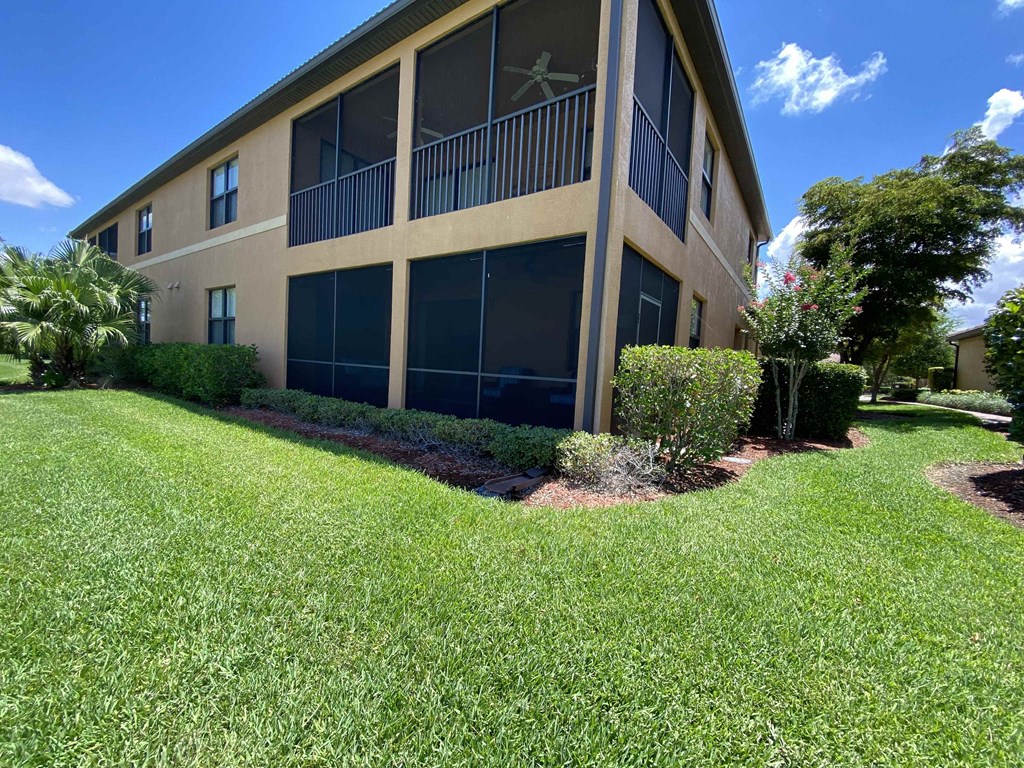 the building where the apartment is located