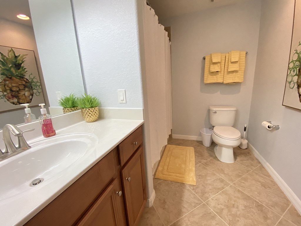 a bathroom with a sink and a toilet