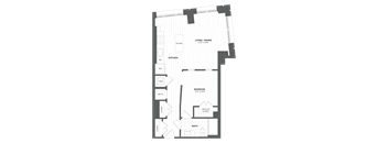 1D3 - 1 Bed/1 Bath