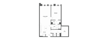 1M - 1 Bed/1 Bath Den
