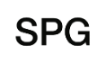 The image features the letters SPG in black on a white background.
