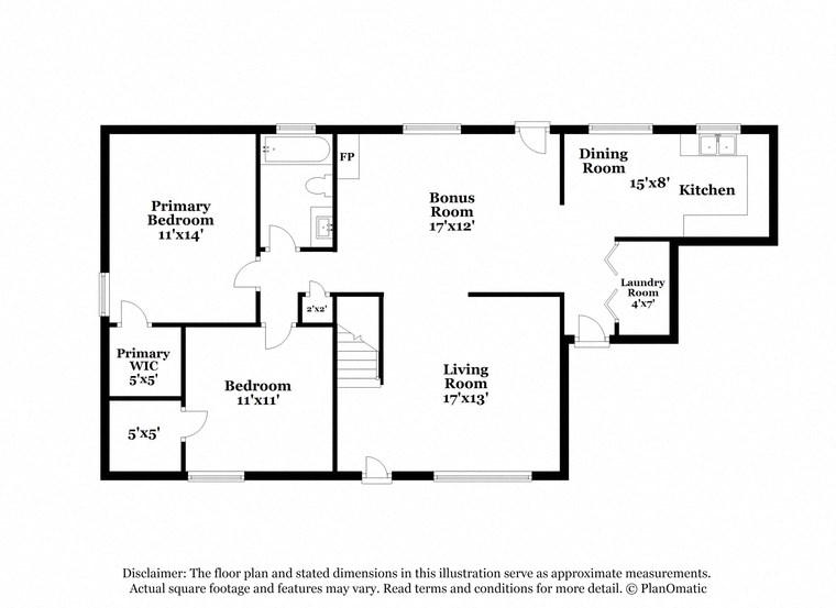 this floor plan is an approximation and may not include the most recent information
