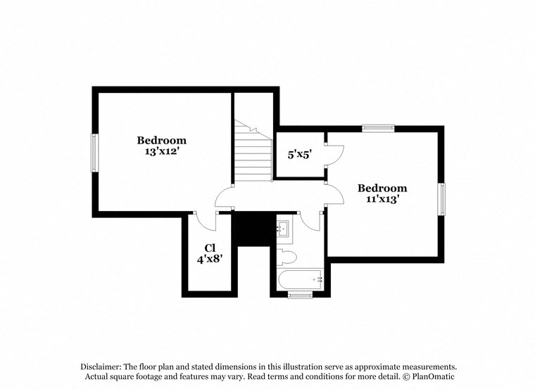 this plan is an approximation and may not be the actual floor plan of the building