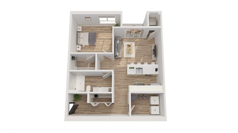 The Westington  3965 Westcreek Drive Studio-2 Beds Apartment for Rent - Photo Gallery 31