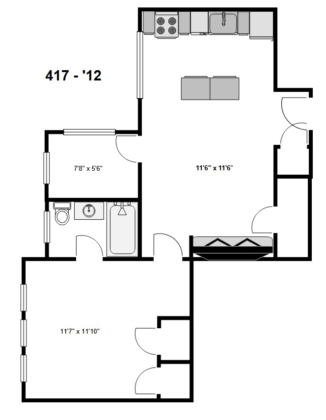 1 Bedroom